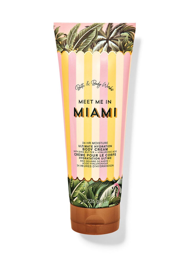 Meet Me In Miami Ultimate Hydration Body Cream Bath and Body Works