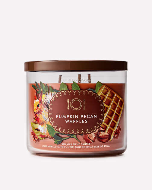 Pumpkin Pecan Waffles 3-Wick Candle