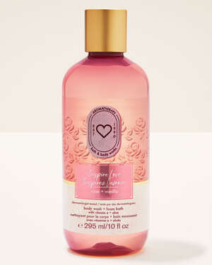 Rose Vanilla Body Wash & Foam Bath