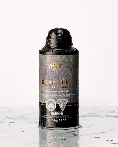 Graphite Deodorizing Body Spray