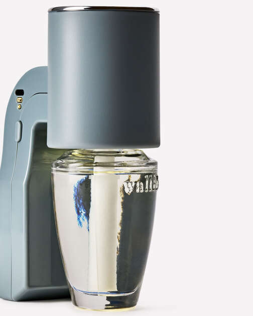 Light Blue Cylinder Scent Control&trade; Nightlight Wallflowers Fragrance Plug