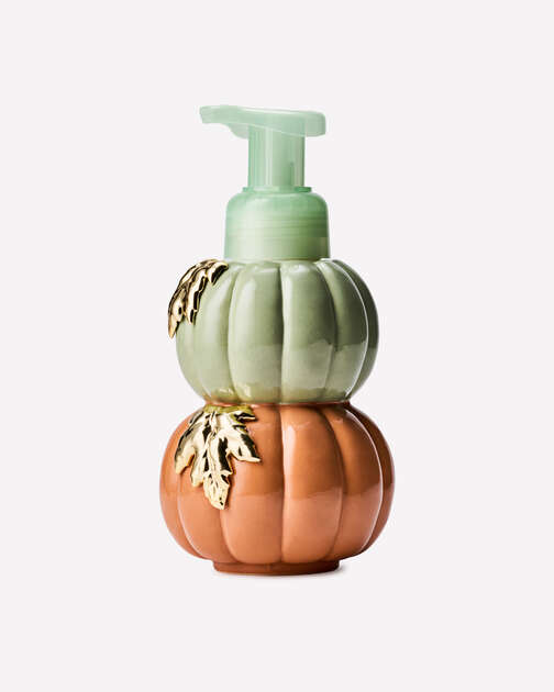 Stacked Pumpkin Gentle & Clean Foaming Hand Soap Dispenser