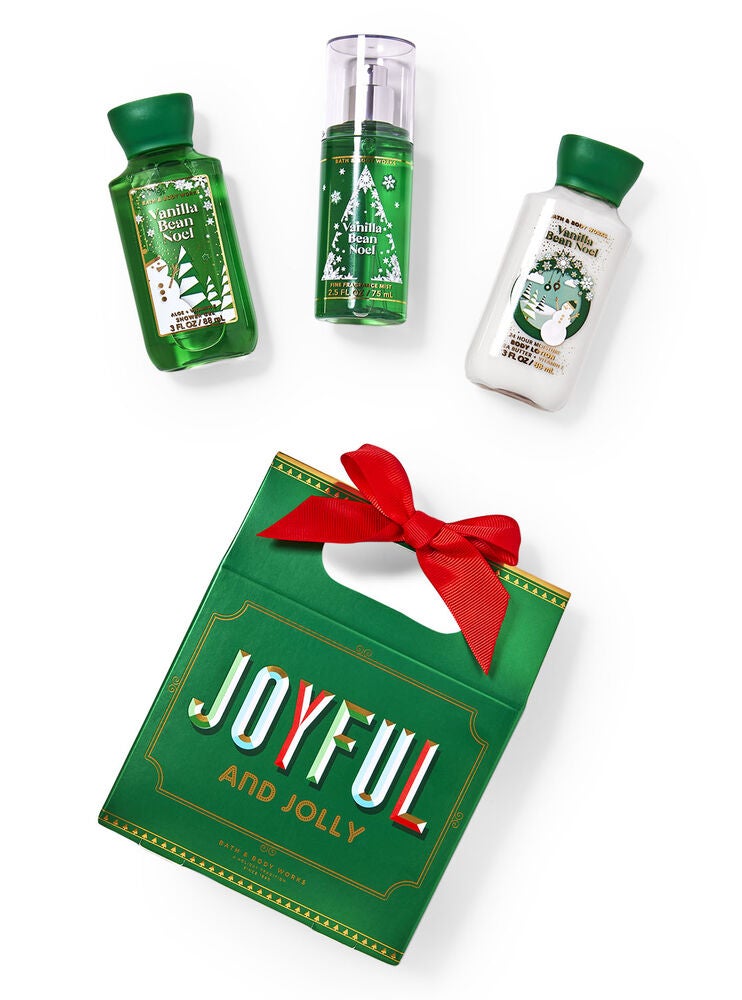 Vanilla Bean Noel Mini Gift Box Set Bath and Body Works