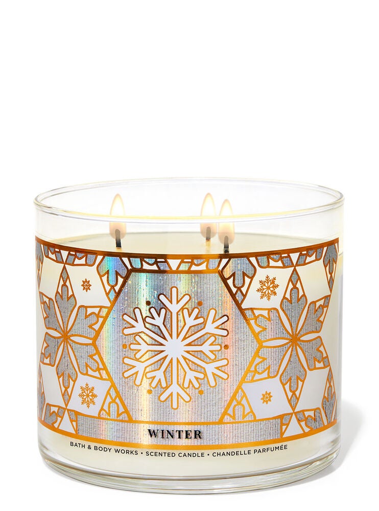 Winter 3Wick Candle Bath and Body Works
