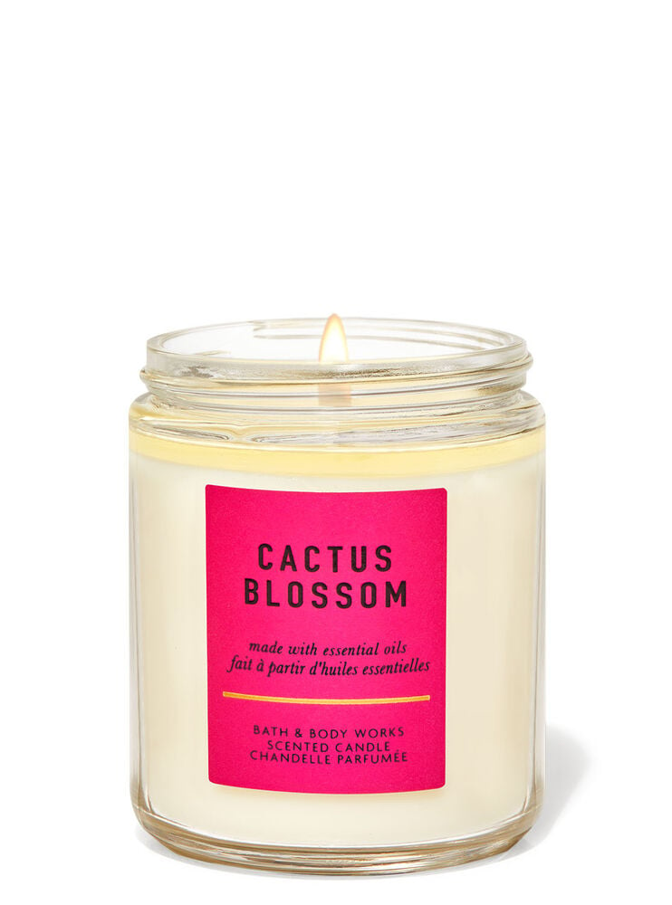 Cactus Blossom Single Wick Candle
