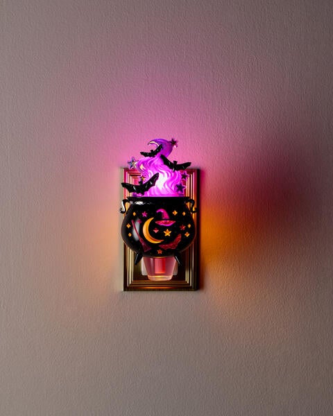 Diffuseur de fragrance Wallflowers Veilleuse chaudron incrusté