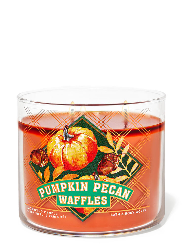 Pumpkin Pecan Waffles 3-Wick Candle