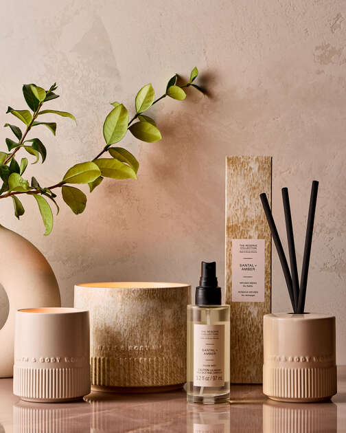 Santal + Amber Single Wick Candle