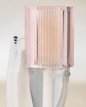Champagne Sparkly Fluted Scent Control&trade; Nightlight Wallflowers Fragrance Plug