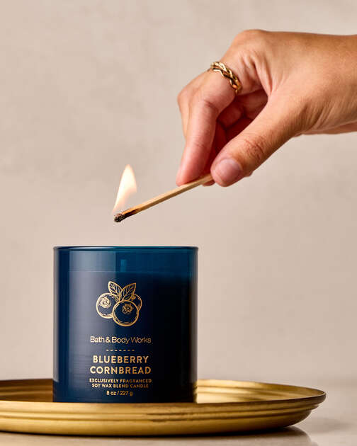 Blueberry Corn Bread Single Wick Candle