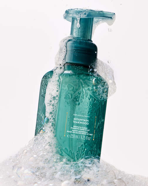 Mountain Teakwood Gentle & Clean Foaming Hand Soap