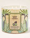 Waikiki Beach Coconut 3-Wick Candle