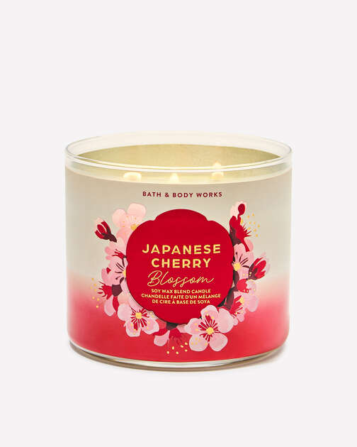 Japanese Cherry Blossom 3-Wick Candle