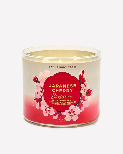 Japanese Cherry Blossom 3-Wick Candle