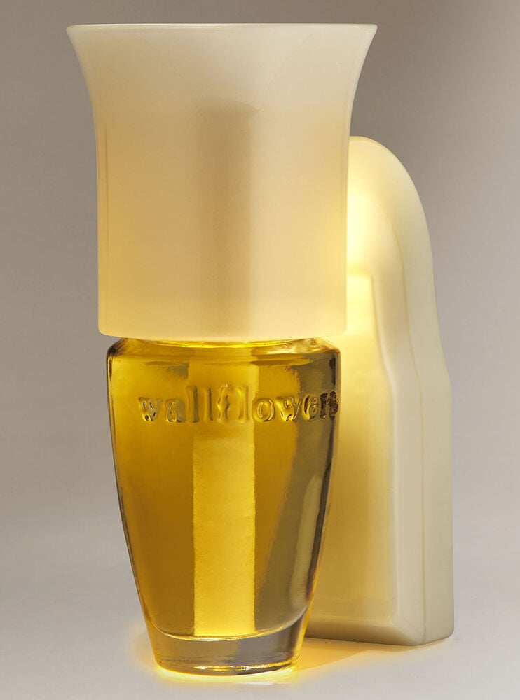 Diffuseur de fragrance Wallflowers veilleuse évasée blanche Image 1