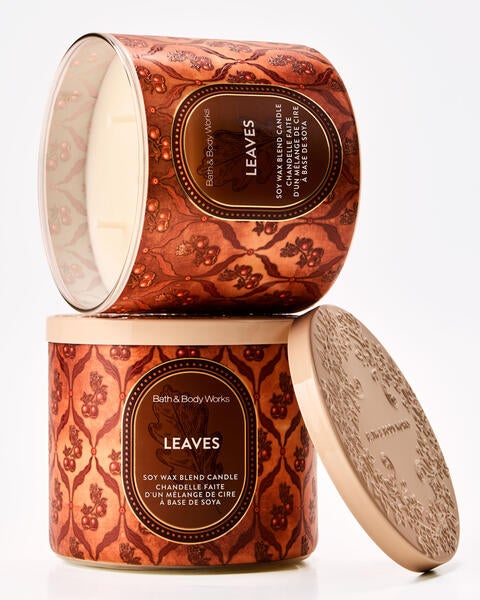 Leaves 3-Wick Candle