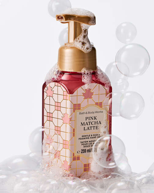 Pink Matcha Latte Gentle & Clean Foaming Hand Soap