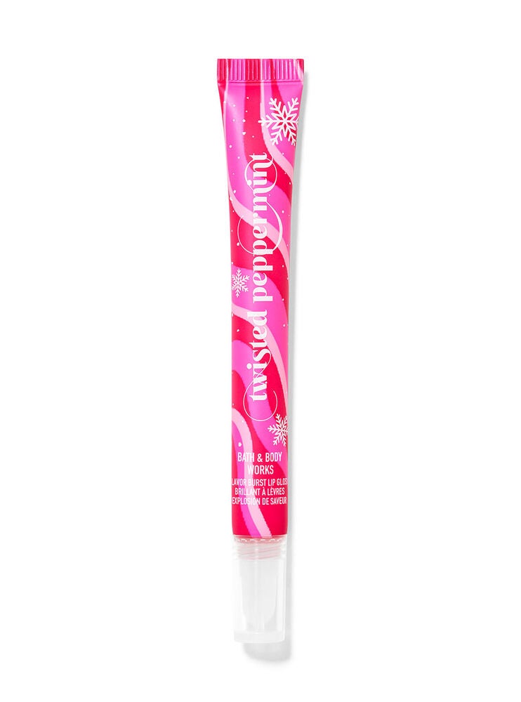 Twisted Peppermint Flavour Burst Lip Gloss Bath and Body Works