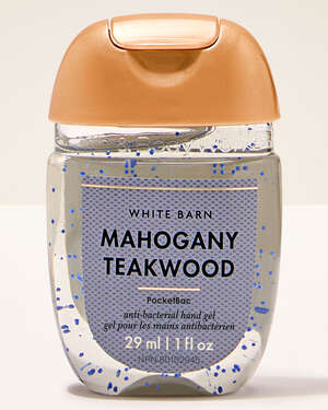 Mahogany Teakwood PocketBac Hand Sanitizer