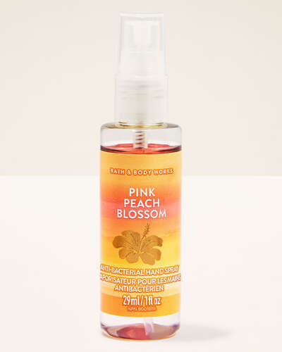 Pink Peach Blossom Hand Sanitizer Spray