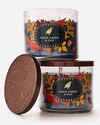 Warm Amber & Oak 3-Wick Candle