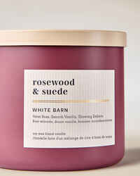 Rosewood & Suede 3-Wick Candle