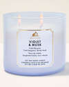 Violet & Musk 3-Wick Candle