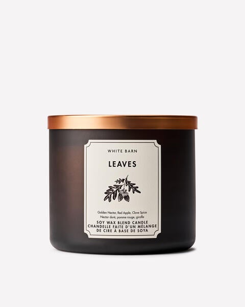Leaves 3-Wick Candle