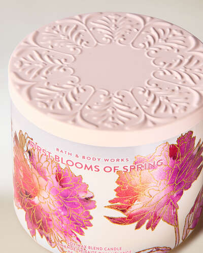 First Blooms Of Spring 3-Wick Candle