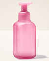 Mauve Ribbed Glass Gentle & Clean Foaming Hand Soap Dispenser