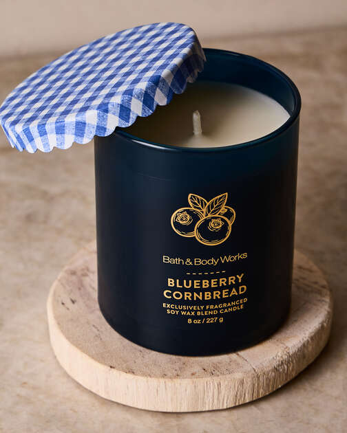 Blueberry Corn Bread Single Wick Candle