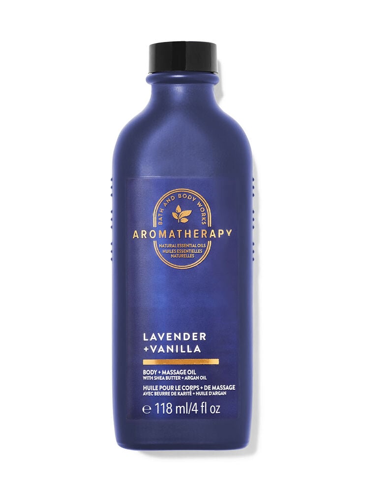 Fordi Høring Serena Lavender Vanilla Body and Massage Oil | Bath and Body Works