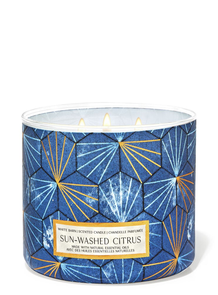 Sun-Washed Citrus 3-Wick Candle
