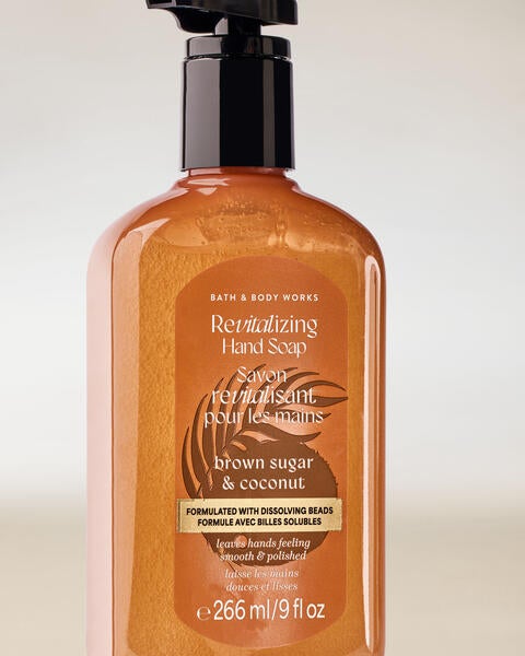 Savon revitalisant en gel pour les mains Brown Sugar Coconut