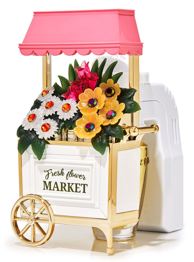 Flower Cart Nightlight Wallflowers Fragrance Plug Bath and Body Works