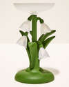 Snowdrop Dream Light-Up Pedestal Candle Holder