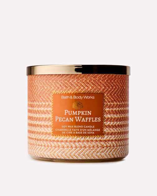 Pumpkin Pecan Waffles 3-Wick Candle