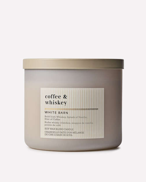 Coffee & Whiskey 3-Wick Candle