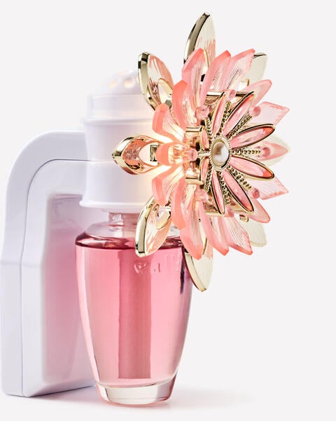 Diffuseur de fragrance Wallflowers Veilleuse florale rose
