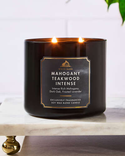 Mahogany Teakwood Intense 3-Wick Candle