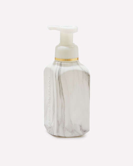 White Marble Gentle & Clean Foaming Hand Soap Dispenser