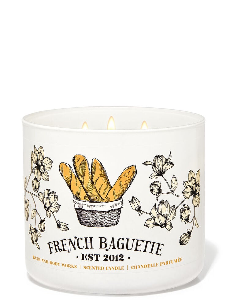 French Baguette 3-Wick Candle