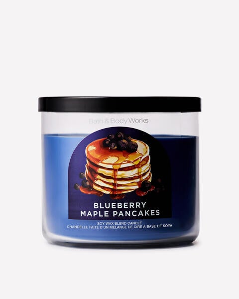 Blueberry Maple Pancakes 3-Wick Candle