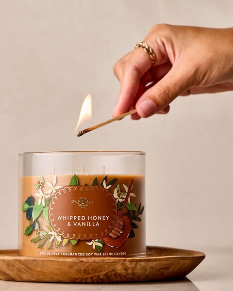 Chandelle à 3 mèches Whipped Honey & Vanilla