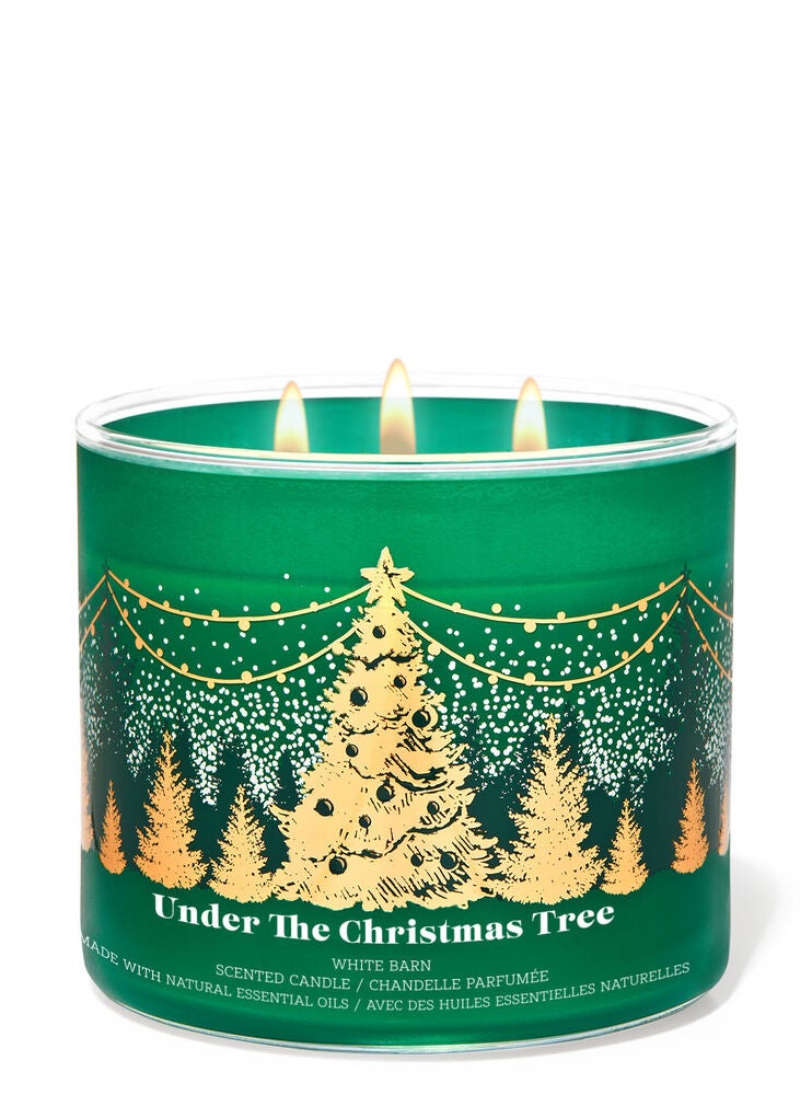 Under the Christmas Tree 3-Wick Candle | Bath and Body Works