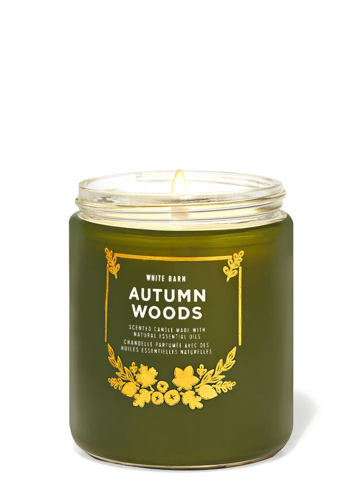 Autumn Woods Single Wick Candle
