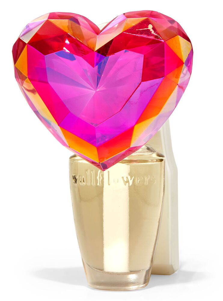 Crystal Heart Nightlight Wallflowers Fragrance Plug Image 1