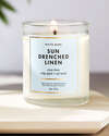 Sun Drenched Linen Single Wick Candle