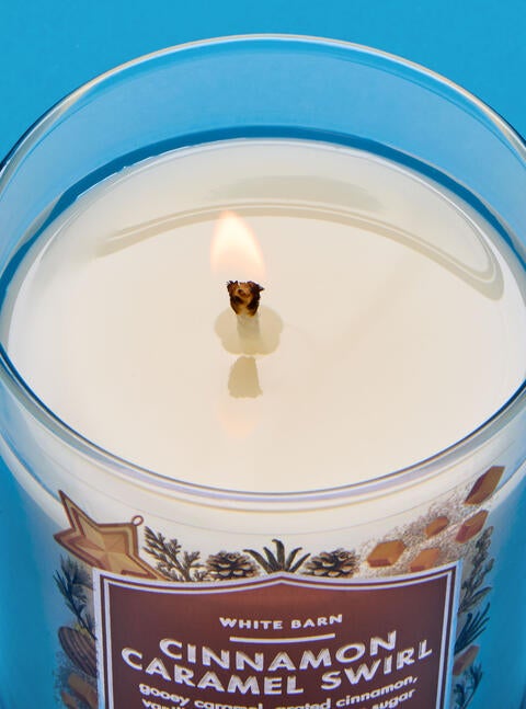 Cinnamon Caramel Swirl Single Wick Candle