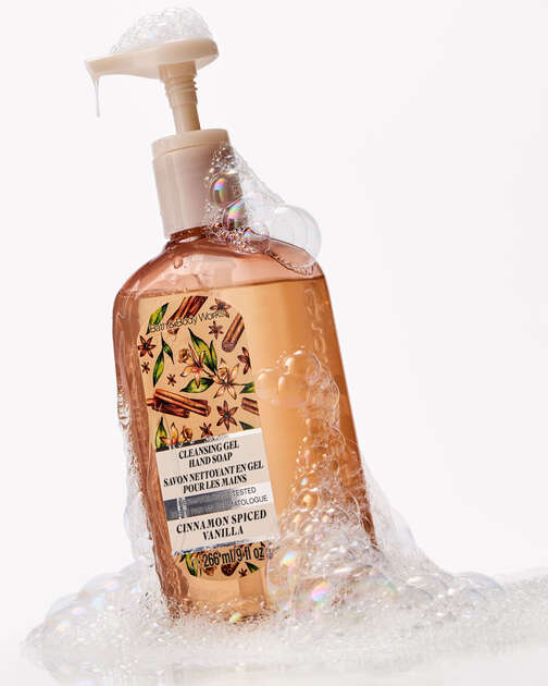 Cinnamon Spiced Vanilla Cleansing Gel Hand Soap
